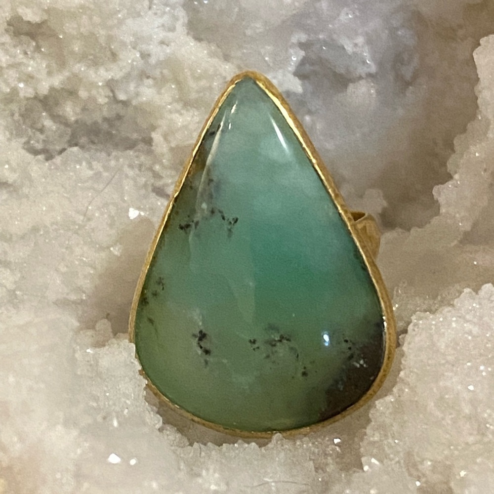 Chrysoprase Ring